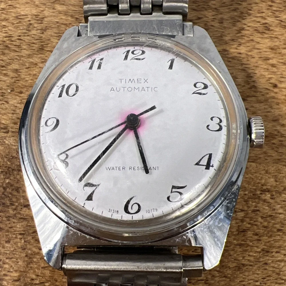 Vintage Timex‎ Viscount Automatic Watch - Works